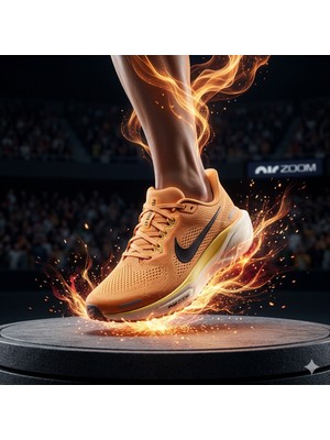 Nike Air Zoom Pegasus 41 Kadın Koşu Ayakkabısı Turuncu Beyaz | FD2723-604