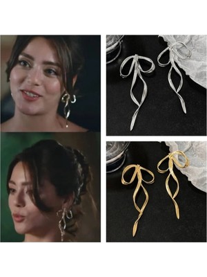 Merve Takı Trend Fiyonk Küpe