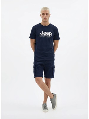 Jeep Normal Bel Lacivert Erkek Kargo Şort J6SM-SHT7208