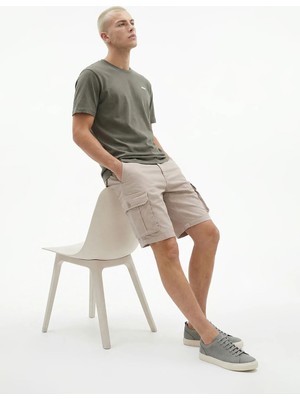 Jeep Normal Bel Bej Erkek Kargo Şort J6SM-SHT7208