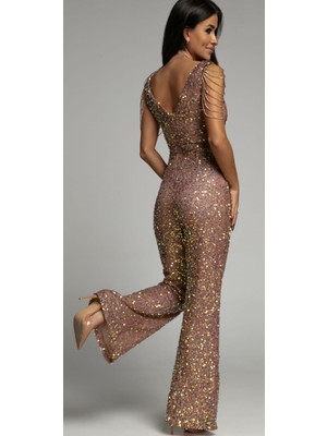 Hanife Glam Couture Hanife Glam Boncuklu Tulum