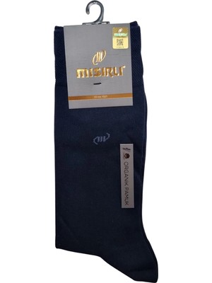 Zenvia Mısırlı 60070 Erkek Organik Pamuk Soket Çorap