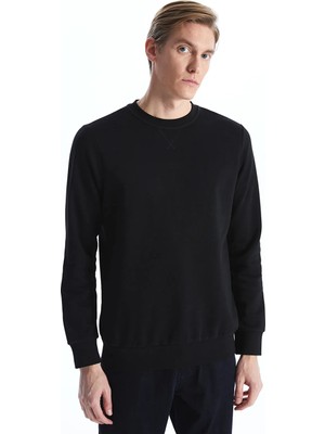 Lc Waikiki Yeni Sezon Bisiklet Yaka Uzun Kollu Erkek Kalın Sweatshirt