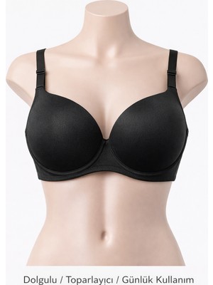 Wonna Kadın Dolgulu Sütyen Toparlayıcı Destekli Günlük Rahat Kullanım