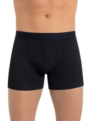 Öts Erkek Boxer Desenli (%96 Pamuk - %4 Elastan)