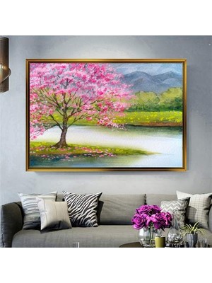 Giyense Altın Çerçeveli Dekoratif Tablo T149