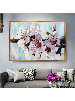 Giyense Altın Çerçeveli Dekoratif Tablo T227