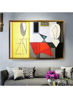 Giyense Altın Çerçeveli Dekoratif Tablo T27