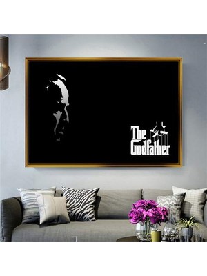 Giyense Altın Çerçeveli Dekoratif Tablo T953