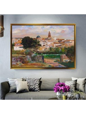 Giyense Altın Çerçeveli Dekoratif Tablo T170