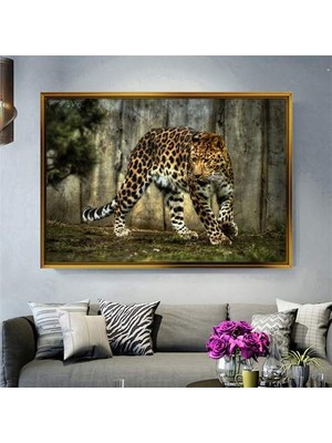 Giyense Altın Çerçeveli Dekoratif Tablo T191