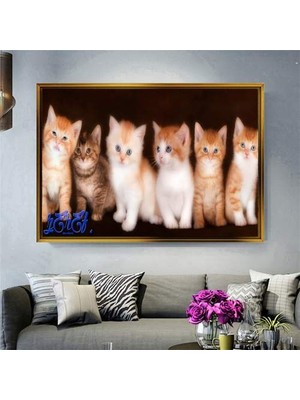 Giyense Altın Çerçeveli Dekoratif Tablo T54