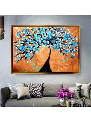 Giyense Altın Çerçeveli Dekoratif Tablo T368