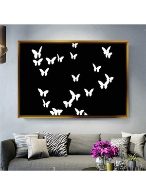 Giyense Altın Çerçeveli Dekoratif Tablo T475