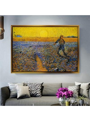 Giyense Altın Çerçeveli Dekoratif Tablo T951