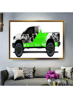 Giyense Altın Çerçeveli Dekoratif Tablo T262