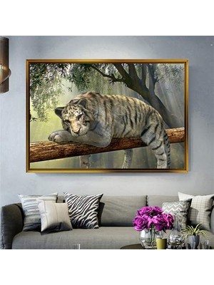 Giyense Altın Çerçeveli Dekoratif Tablo T32