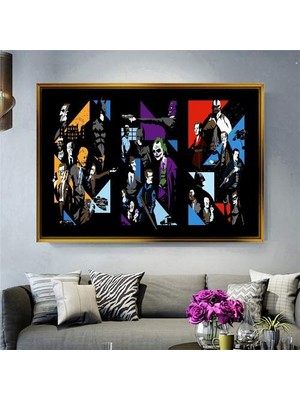 Giyense Altın Çerçeveli Dekoratif Tablo T116