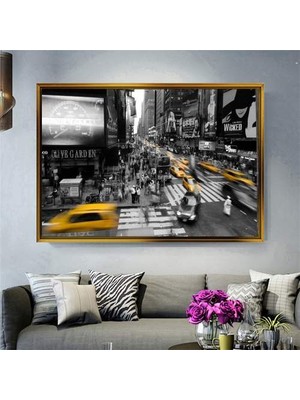 Giyense Altın Çerçeveli Dekoratif Tablo T89