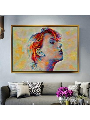 Giyense Altın Çerçeveli Dekoratif Tablo T455