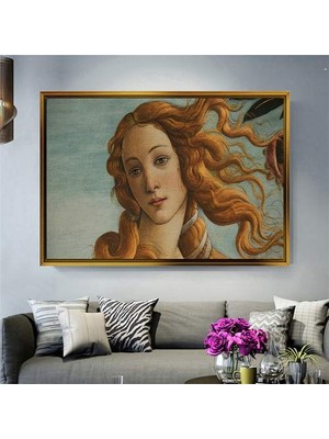 Giyense Altın Çerçeveli Dekoratif Tablo T995