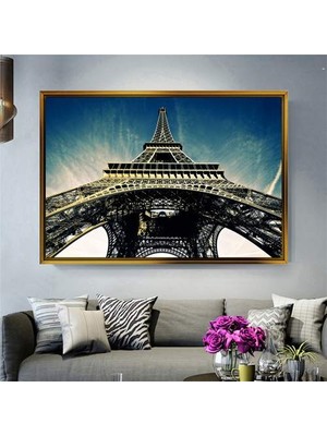 Giyense Altın Çerçeveli Dekoratif Tablo T491