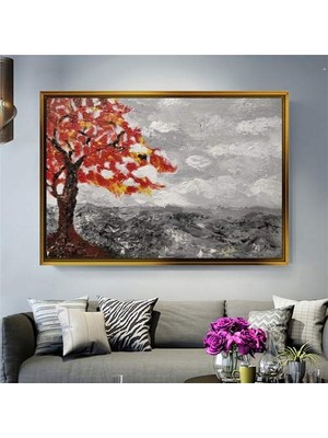 Giyense Altın Çerçeveli Dekoratif Tablo T841