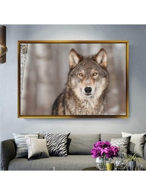 Giyense Altın Çerçeveli Dekoratif Tablo T447