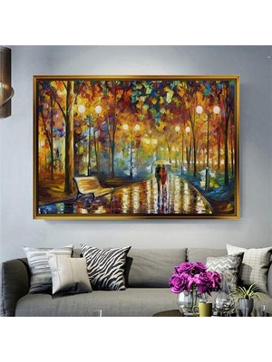 Giyense Altın Çerçeveli Dekoratif Tablo T694