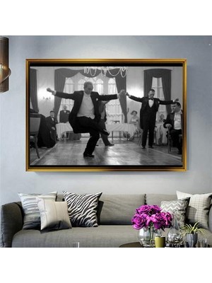 Giyense Altın Çerçeveli Dekoratif Tablo T670