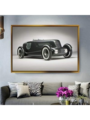 Giyense Altın Çerçeveli Dekoratif Tablo T627