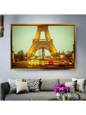 Giyense Altın Çerçeveli Dekoratif Tablo T1292