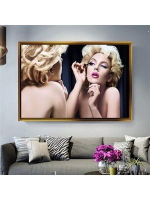 Giyense Altın Çerçeveli Dekoratif Tablo T1256