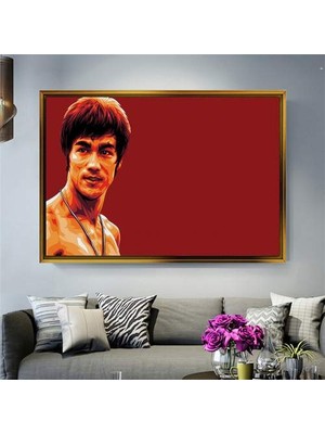 Giyense Altın Çerçeveli Dekoratif Tablo T1141