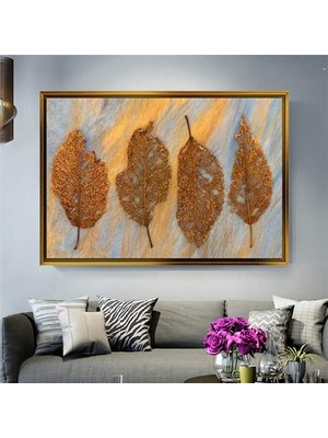 Giyense Altın Çerçeveli Dekoratif Tablo T1192