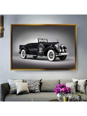 Giyense Altın Çerçeveli Dekoratif Tablo T1542