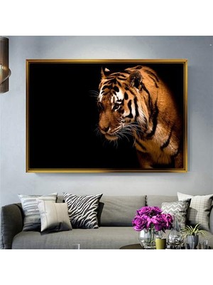 Giyense Altın Çerçeveli Dekoratif Tablo T571