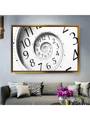 Giyense Altın Çerçeveli Dekoratif Tablo T666