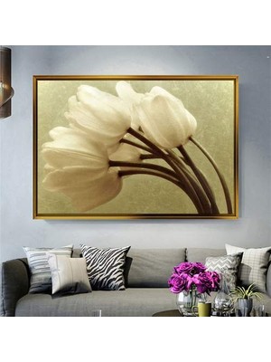 Giyense Altın Çerçeveli Dekoratif Tablo T1594