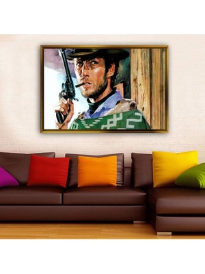 Giyense Altın Çerçeveli Dekoratif Tablo T1997