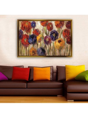 Giyense Altın Çerçeveli Dekoratif Tablo T1927