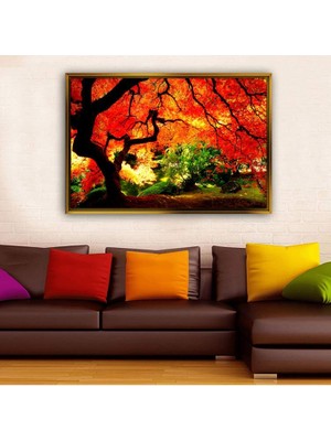 Giyense Altın Çerçeveli Dekoratif Tablo T1942