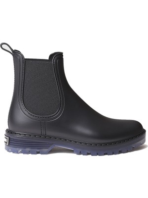 Toni Pons Kadın Yağmur Botu Coney Siyah Su Geçirmez Kışlık Ankle Boot Konforlu Tasarım