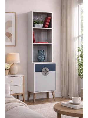 Alpino Mavi Kitaplık (Acapulco)