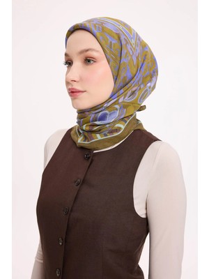 Silk Home Dört Mevsim Antik Motif Viskon Velora Eşarp 6420-16