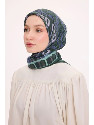 Silk Home Dört Mevsim Antik Motif Viskon Velora Eşarp 6420-17