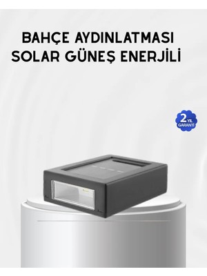 Antalya Mermerit ve Granit Güneş Enerjili Su Geçirmez Bahçe Apliği Uzun Ömürlü Led’li