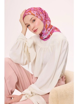 Silk Home Dört Mevsim Antik Motif Viskon Velora Eşarp 6420-20
