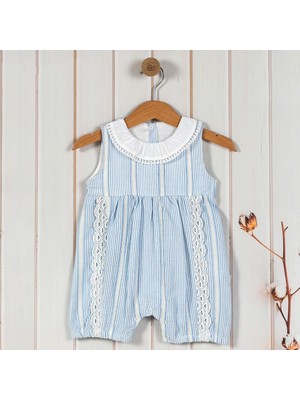 Carmin Baby Dantel Detaylı Kız Tulum