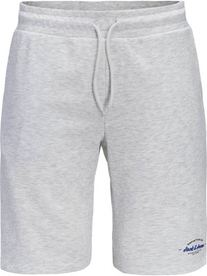Jack & Jones Jpstgordon Brandon Sweat Shorts Mıd Beyaz Erkek Şort 12292136